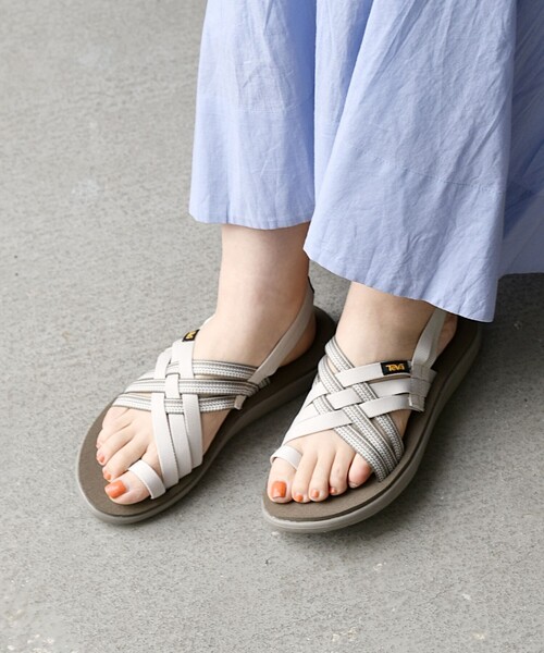 【Teva】VOYA STRAPPY サンダル Amazon | Teva (テバ) レディース オープントゥ サンダル