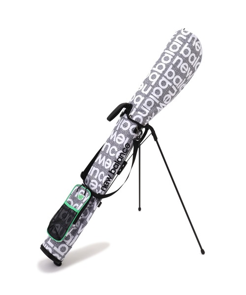 new balance ボストンテリア柄セルフスタンドキャディバッグ ニューバランスゴルフ NB ボストンテリア柄セルフスタンド