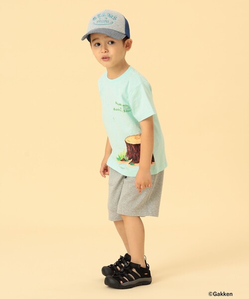 BEAMS mini（ビームスミニ）の「BEAMS mini / リップル スマイル ショーツ 23SS（90～130cm）（その他パンツ・キッズ・オレンジ/ブラウン/ライトグレー・90/100/110/120/130）」の5枚目の写真