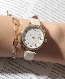 SETUP7（セットアップセブン）の「【SETUP7】電池寿命4年 パステルカラー腕時計 ドロシー ※ YM072 FW（アナログ腕時計・レディース）」