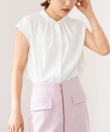 NOLLEY’S Sophi | バックサテンタックパールブラウス(シャツ/ブラウス)
