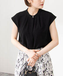 NOLLEY’S Sophi | バックサテンタックパールブラウス(シャツ/ブラウス)