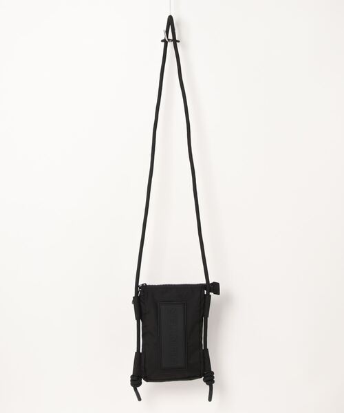 HUNTER(ハンター)の「《HUNTER》travel ripstop phone pouch(ボディバッグ/ウエストポーチ・メンズ・ブラック/ホワイト/ブラック×ブラック/ホワイト×レッド/グリーン系その他/レッド系その他/ホワイト系その他/ブルー系その他/シルバー/グリーン系その他2・フリー)」の5枚目の写真