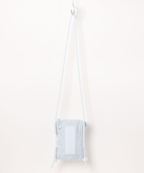 HUNTER(ハンター)の「《HUNTER》travel ripstop phone pouch(ボディバッグ/ウエストポーチ・メンズ・ブラック/ホワイト/ブラック×ブラック/ホワイト×レッド/グリーン系その他/レッド系その他/ホワイト系その他/ブルー系その他/シルバー/グリーン系その他2・フリー)」の8枚目の写真