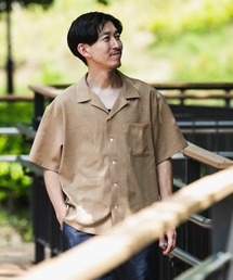 ITEMS URBANRESEARCH | ポリツイル 半袖オープンカラーシャツ(シャツ/ブラウス)