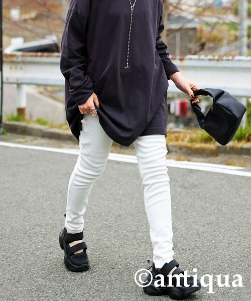 セール】サルエルラインスキニーパンツ（その他パンツ