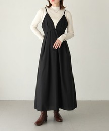 HER CLOSET |  【HER CLOSET】WEB限定バックリボンキャミワンピース WEB LIMITED BACK RIBBON CAMI DRESS(ワンピース)