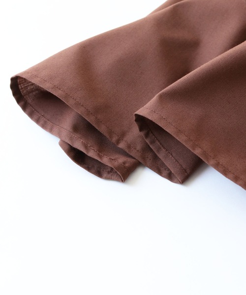 HER CLOSET（ハークローゼット）の「 【HER CLOSET】WEB限定バックリボンキャミワンピース WEB LIMITED BACK RIBBON CAMI DRESS（ワンピース・レディース・ブラック/ブラウン/カーキ・M）」の5枚目の写真