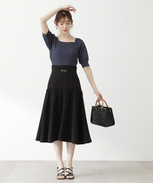 PROPORTION BODY DRESSING（プロポーションボディドレッシング）の「マーメイドハイウエストスカート / 1213220602（スカート・レディース・ブラック/ブルー/ホワイト系その他・X-SMALL/SMALL/MEDIUM）」の10枚目の写真