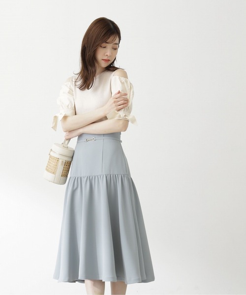 PROPORTION BODY DRESSING（プロポーションボディドレッシング）の「マーメイドハイウエストスカート / 1213220602（スカート・レディース・ブラック/ブルー/ホワイト系その他・X-SMALL/SMALL/MEDIUM）」の14枚目の写真