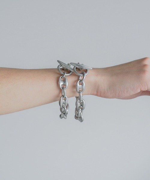 WYMLIDNM 新作ネックレス、ブレスレット CHUNKY CHAIN BRACELET / CHUNKY ANCHOR BRACELET（ブレスレット