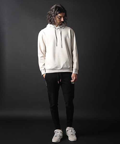 RATTLE TRAP(ラトルトラップ)の「ストレッチフェイクスウェードポンチパーカー(パーカー・メンズ・ホワイト/ベージュ/ブルー・LL/L/M)」の22枚目の写真