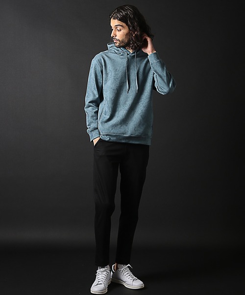 RATTLE TRAP(ラトルトラップ)の「ストレッチフェイクスウェードポンチパーカー(パーカー・メンズ・ホワイト/ベージュ/ブルー・LL/L/M)」の18枚目の写真