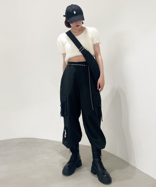 ラインストーンチェーンベルト 969481（ベルト）｜Heather
