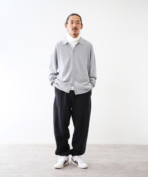 UNFOLLOW（アンフォロー）の「【FOLL / フォル】botanical dye full button cardigan（カーディガン/ボレロ・メンズ・グレー/イエロー/ブルー系その他・2/3）」の11枚目の写真