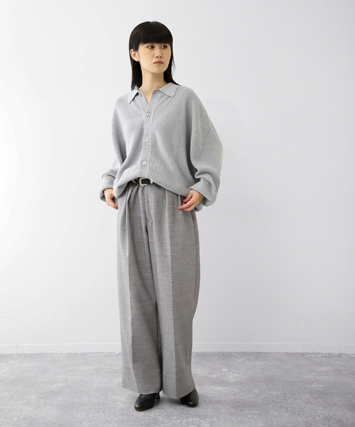 UNFOLLOW（アンフォロー）の「【FOLL / フォル】botanical dye full button cardigan（カーディガン/ボレロ・メンズ・グレー/イエロー/ブルー系その他・2/3）」の16枚目の写真