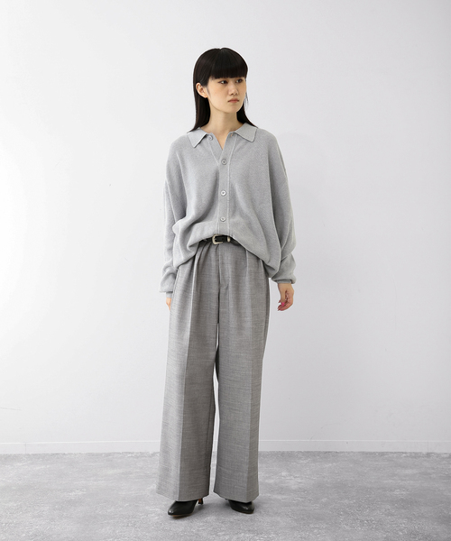 UNFOLLOW（アンフォロー）の「【FOLL / フォル】botanical dye full button cardigan（カーディガン/ボレロ・メンズ・グレー/イエロー/ブルー系その他・2/3）」の17枚目の写真