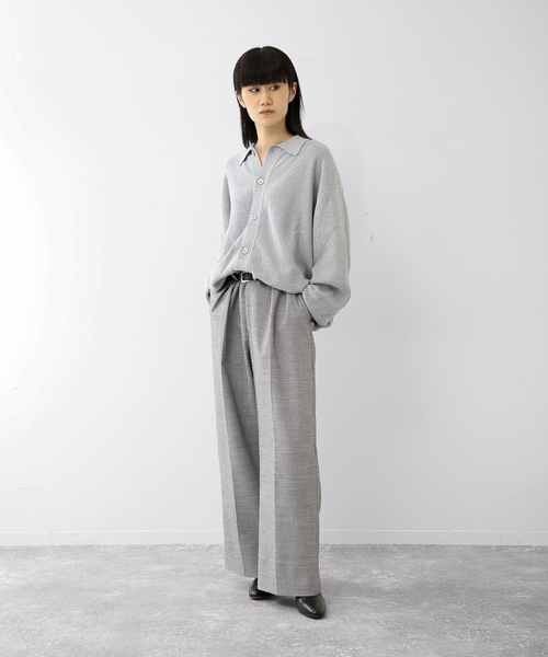 UNFOLLOW（アンフォロー）の「【FOLL / フォル】botanical dye full button cardigan（カーディガン/ボレロ・メンズ・グレー/イエロー/ブルー系その他・2/3）」の18枚目の写真