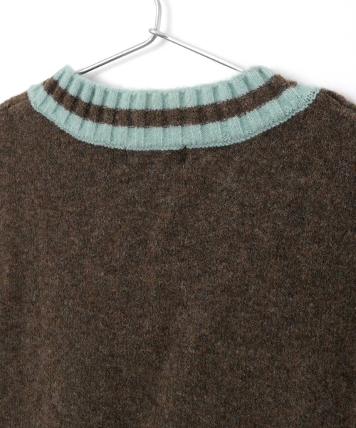 MAKE YOUR DAY（メイクユアデイ）の「チルデンニットベスト■90～140cm（ベスト・キッズ・ネイビー/アイボリー/ブラウン・110/120/140/90/130/100）」の17枚目の写真