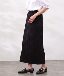 Chez toi | カットジャガードナロースカート(スカート)