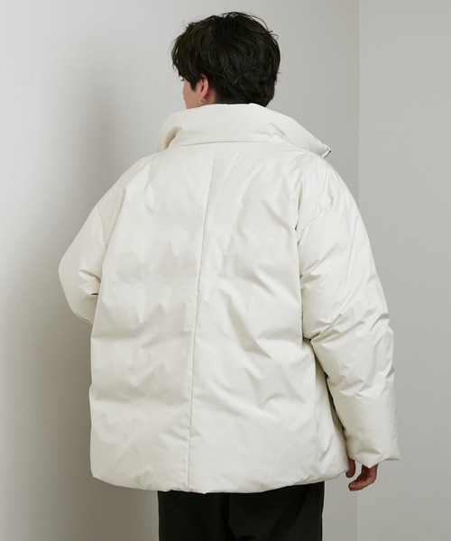 Lui's（ルイス）の「ホワイトグースBigダウンジャケット（ダウンジャケット/コート・メンズ・ホワイト/ブラック・M/S）」の21枚目の写真