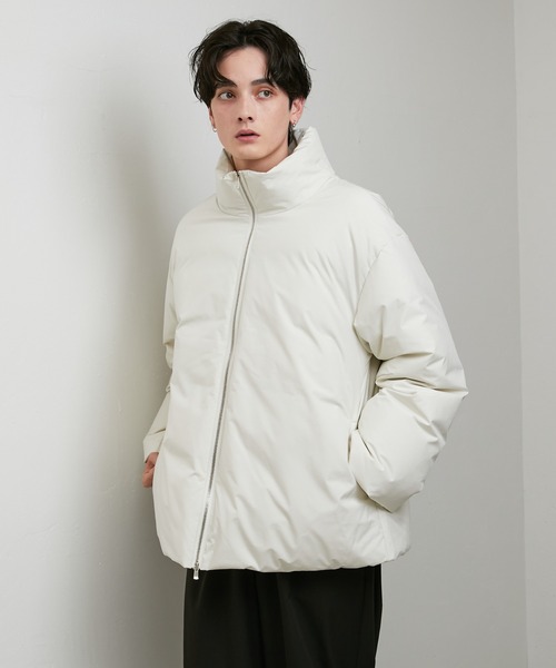 Lui's（ルイス）の「ホワイトグースBigダウンジャケット（ダウンジャケット/コート・メンズ・ホワイト/ブラック・M/S）」の5枚目の写真