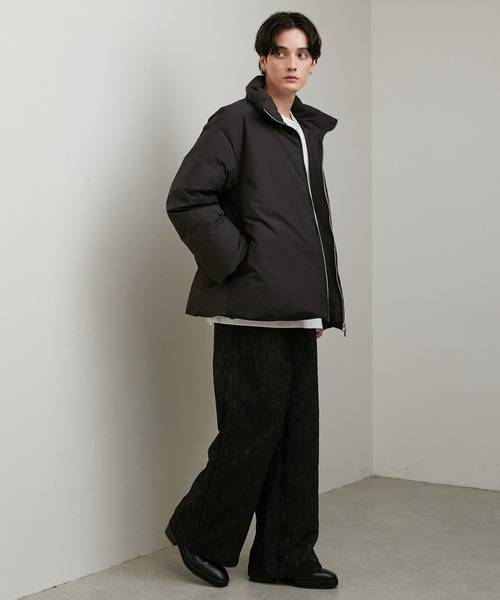 Lui's（ルイス）の「ホワイトグースBigダウンジャケット（ダウンジャケット/コート・メンズ・ホワイト/ブラック・M/S）」の11枚目の写真