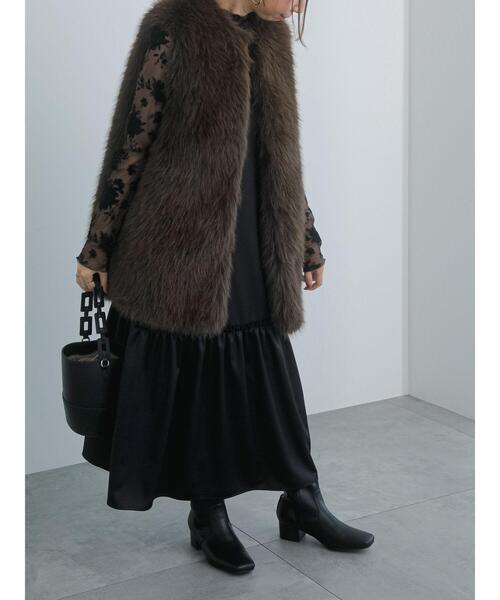 Te chichi（テチチ）の「ミドルヒールロングブーツ（ブーツ・レディース・ブラック・38/37）」の3枚目の写真