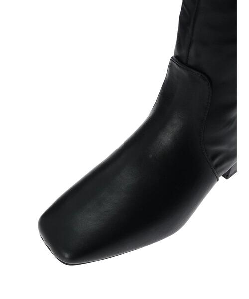 Te chichi（テチチ）の「ミドルヒールロングブーツ（ブーツ・レディース・ブラック・38/37）」の7枚目の写真