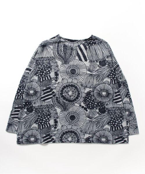 BARNDOOR(バーンドア)の「BARNDOOR / バーンドア ニットソー ドルマン プルオーバー 1184005G BUR(Tシャツ/カットソー・レディース・ネイビー/グリーン/ベージュ・FREE)」の4枚目の写真