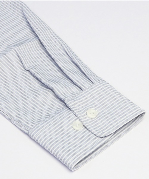 TOKYO SHIRTS（トウキョウシャツ）の「COFREX ショートボウタイ 長袖ブラウス（シャツ/ブラウス・レディース・ネイビー/グレー・LL/M/L/S）」の5枚目の写真