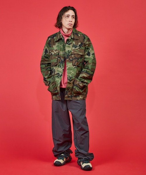 MILITARY（ミリタリー）の「US BROWN DOMINANT WOODLAND BDU JKT/ ユーエス ブラウンドミナント ウッドランド ビーディーユー ジャケット（ミリタリージャケット・メンズ・カモフラージュ・ML/LL）」の11枚目の写真