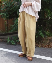 ダブルタックボリュームパンツ