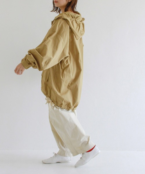 Crisp（クリスプ）の「ダブルタックボリュームパンツ（その他パンツ・レディース・ブラウン/アイボリー/ベージュ/カーキ・FREE）」の14枚目の写真