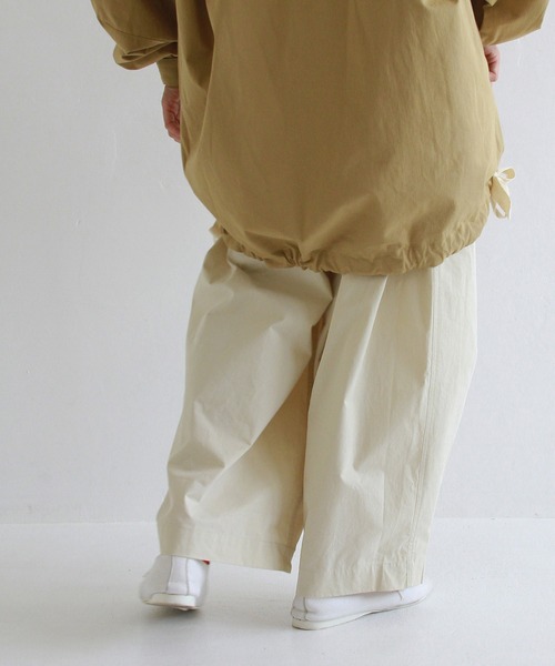 Crisp（クリスプ）の「ダブルタックボリュームパンツ（その他パンツ・レディース・ブラウン/アイボリー/ベージュ/カーキ・FREE）」の20枚目の写真