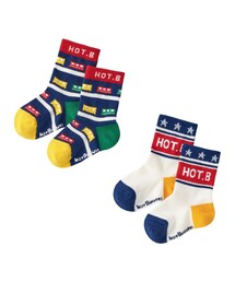 HOT BISCUITS | クルー丈 ソックスパック2足セット(ソックス/靴下)