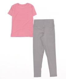 CHEATFULLDAYS（チートフルデイズ）の「レディース ストレッチトップス&レギンス フィットネスウェア2点セット（スポーツグッズ）」