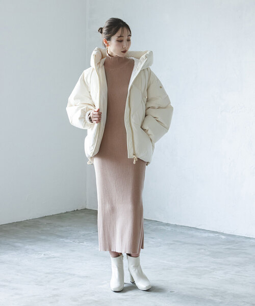 Noble（ノーブル）の「《追加》ナロータイトスリットニット