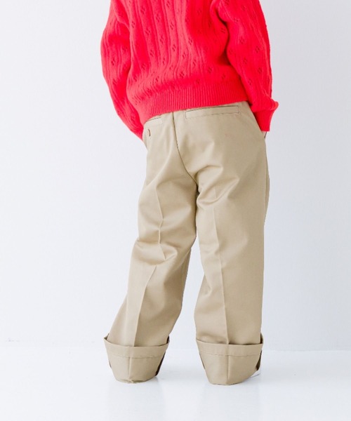 LOWRYS FARM（ローリーズファーム）の「チノストレートパンツ　966708（チノパンツ・キッズ・ブルー/ネイビー/ベージュ・150cm/140cm/130cm/120cm/110cm）」の9枚目の写真