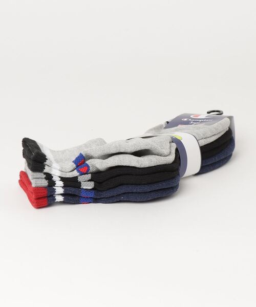 Champion(チャンピオン)の「【Champion/チャンピオン】メンズ 【3足組】 クォーターレングスソックス【ハーフパイル】(ソックス/靴下・メンズ・その他・SMALL/MEDIUM/LARGE)」の7枚目の写真