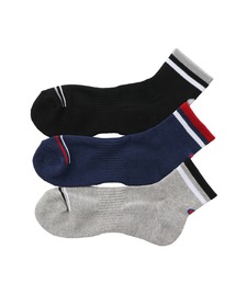 Champion | 【Champion/チャンピオン】メンズ 【3足組】 クォーターレングスソックス【ハーフパイル】(ソックス/靴下)