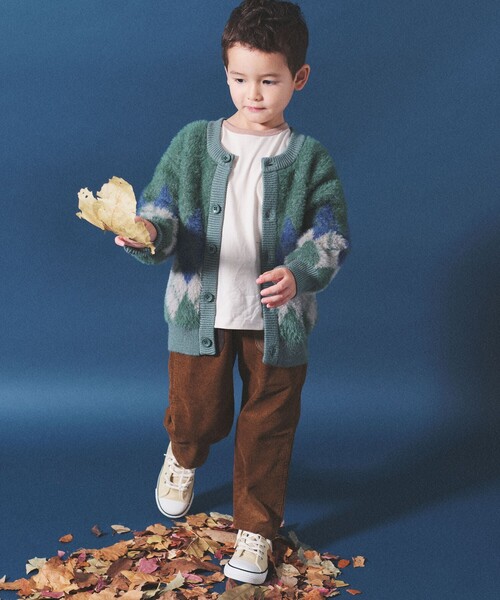 BEAMS mini（ビームスミニ）の「BEAMS mini / アウトドア コーデュロイパンツ 23FW（90～150cm）（その他パンツ・キッズ・チャコールグレー/ライトブラウン・130/120/110/100/90/140/150）」の3枚目の写真