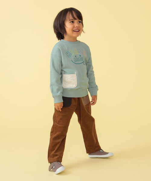 BEAMS mini（ビームスミニ）の「BEAMS mini / アウトドア コーデュロイパンツ 23FW（90～150cm）（その他パンツ・キッズ・チャコールグレー/ライトブラウン・130/120/110/100/90/140/150）」の6枚目の写真
