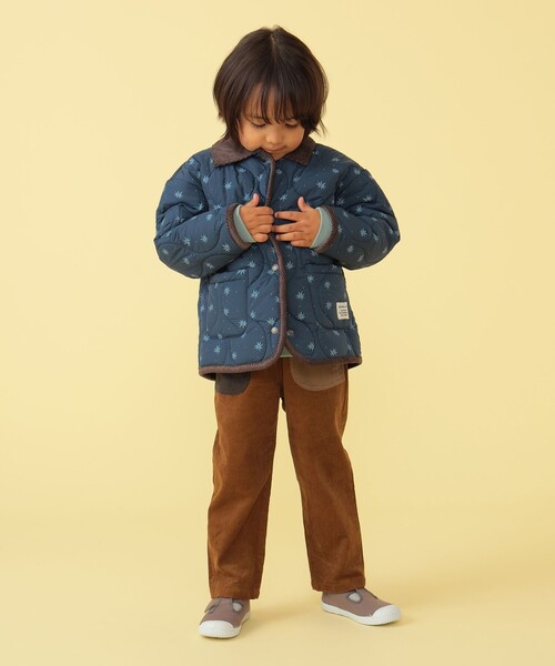 BEAMS mini（ビームスミニ）の「BEAMS mini / アウトドア コーデュロイパンツ 23FW（90～150cm）（その他パンツ・キッズ・チャコールグレー/ライトブラウン・130/120/110/100/90/140/150）」の7枚目の写真
