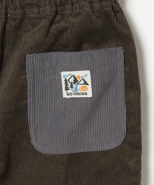 BEAMS mini（ビームスミニ）の「BEAMS mini / アウトドア コーデュロイパンツ 23FW（90～150cm）（その他パンツ・キッズ・チャコールグレー/ライトブラウン・130/120/110/100/90/140/150）」の13枚目の写真