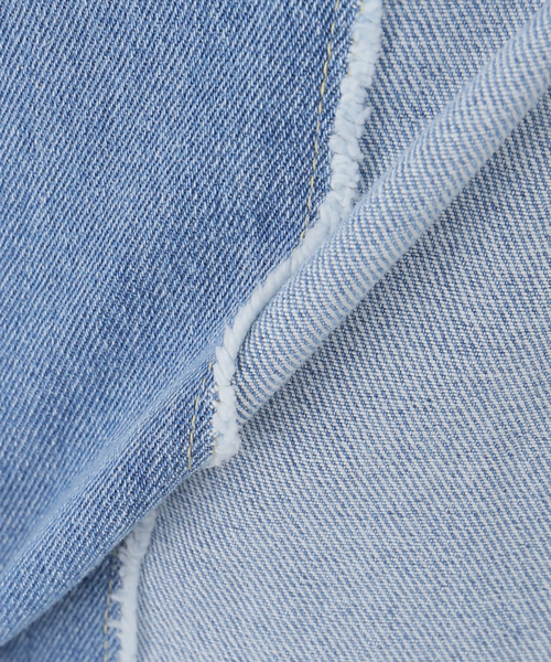 SLOBE citron.（スローブシトロン）の「SLOBE citron.リメイクベルレッグデニム（デニムパンツ・レディース・サックスブルー・34/36/38）」の16枚目の写真