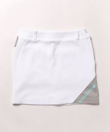 【new balance golf】針抜きワッフル×ダンボールニット 裏起毛 スウェット スカート (WOMENS WORLD)