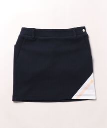 【new balance golf】針抜きワッフル×ダンボールニット 裏起毛 スウェット スカート (WOMENS WORLD)