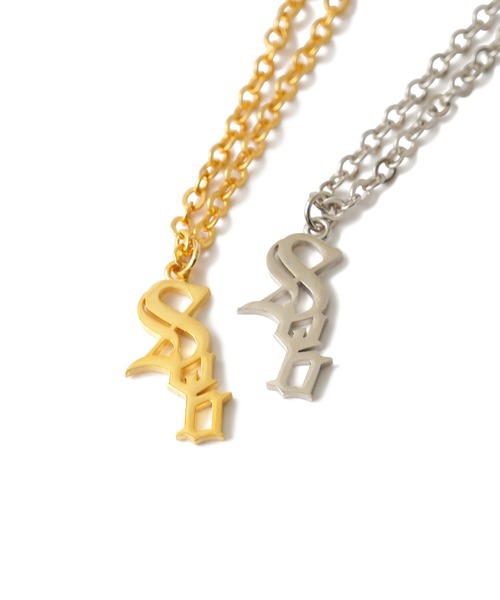 Subciety（サブサエティ）の「BRASS NECKLACE-CROWD-（ネックレス・メンズ・ゴールド/シルバー・FREE）」の8枚目の写真