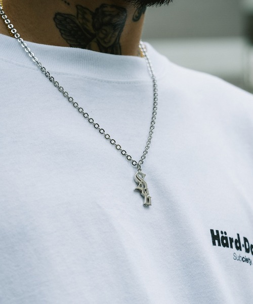 Subciety（サブサエティ）の「BRASS NECKLACE-CROWD-（ネックレス・メンズ・ゴールド/シルバー・FREE）」の11枚目の写真